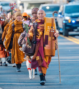 Marche pour la paix aux USA